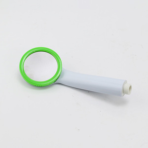 Handheld Shower Head Round Pressurized Spray Rain Durable Portable <b>Bathroom</b> Shower <b>Accessory</b> - Product Image 3
