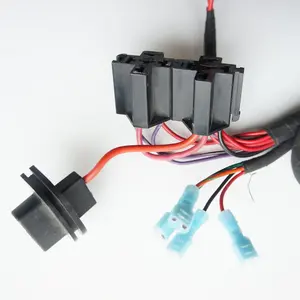 Custom auto electrical wire harness cable assembly