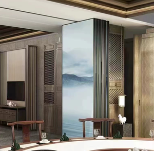 Modern hareketli bölme duvarları, ses geçirmez katlanır ekranlar, ses geçirmez hareketli bölmeler, dans stüdyoları, ofisler, restoranlar - Product Image 2