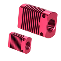 Usinage CNC personnalisé ailettes de refroidissement dissipateur thermique en laiton en acier inoxydable moteurs électriques dissipateur de chaleur en aluminium ventilateur refroidisseur