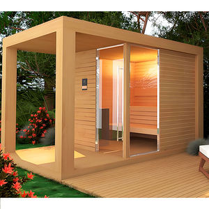 Jardín tradicional vapor seco 2 personas Sauna vapor al aire libre baño cedro al aire libre Sauna con cabina de <span class=keywords><strong>Spa</strong></span> - Product Image 1