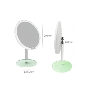 Melhor fornecedor de espelho de maquiagem com iluminação LED recarregável para mesa