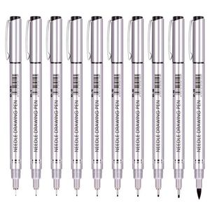 Rotulador de Punta Fina Personalizado de 0.05 a 1.0 mm, Resistente al Agua, con Pigmento para Dibujo (Negro), para Ilustración, Oficina y Scrapbooking - Product Image 1