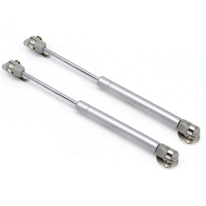 Resorte de gas de acero izquierdo con cabezal de goma 100N, varilla de soporte para puertas de armario y puertas tatami abatibles - Product Image 2