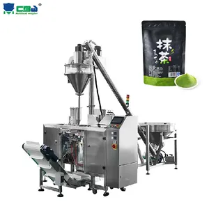 Fully Automatic Auger Filling Detergent Powder Maize Flour Collagen Powder10 Kg Powder Packaging Machine