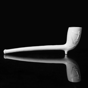 MUXIANG Harp Royce Victorian Smoking Pipe <strong>Cutty</strong> Ceramic Tobacco Pipe with Gift Box - Product Image 5