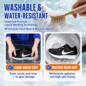 Pegamento para Zapatos Superfuerte, Adhesivo Impermeable, Flexible, Transparente, Bajo Olor, Curado en 24 Horas, Pegamento para Reparación de Calzado de Cuero Nianlida 50ml - Product Image 5