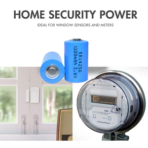 Không thể sạc lại <span class=keywords><strong>d</strong></span>ùng một lần <span class=keywords><strong>3.6V</strong></span> 1.2AH 1200mAh Lithium Ion Li-SOCl2 Pin er14250 1/2AA er14505 AA <span class=keywords><strong>er34615</strong></span> <span class=keywords><strong>D</strong></span> - Product Image 5