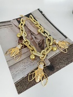 Collar Elegante Serie Insectos, Temática Natural, Multi-estilo, Diseño Especial, Joyería de Moda, Exquisito y Versátil para Fiestas y Uso Diario, Regalo Ideal