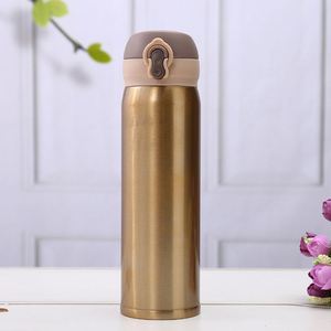 Vaso Pop-Up de 500 ml, Acero Inoxidable, Aislado, Diseño con Tapa Abatible y Bloqueo, para Viajes en Auto, Oficina, Regalo - Product Image 3