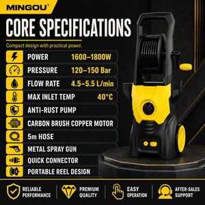 Nettoyeur haute pression 2000 PSI pour usage domestique avec certification UL <span class=keywords><strong>CE</strong></span> GS 120 bars, idéal pour le nettoyage des voitures, allées, patios et murs - Product Image 5