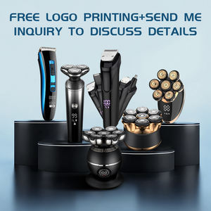 <span class=keywords><strong>Tondeuse</strong></span> Électrique Sans Fil 7D pour Barbe, Cheveux et Crâne, Rasoir <span class=keywords><strong>Tondeuse</strong></span> Professionnelle pour Tête Chauve et Corps, Utilisation sur Peau Sèche/Humide - Product Image 6