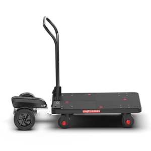 New Easy-to-Operate Warehouse Electric Flat Bed Trolley Power Trolley Cart - Product Image 4