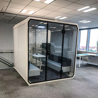 Cabine de bureau insonorisée personnalisée en usine, cabine téléphonique insonorisée pour bureau