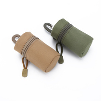 Étui de transport Oxford durable, léger et portable avec fermeture éclair et crochet pour couteau pliant d'extérieur et équipement de camping