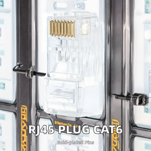 Vàng-mạ RJ45 Ethernet mô-đun cáp dễ dàng-thru kết nối mạng cắm CAT5e <span class=keywords><strong>CAT6</strong></span> Rj-45 cáp cho thuận tiện cài đặt - Product Image 3