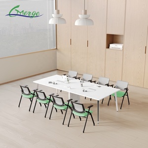 Conjunto de Mesa de Reuniones Modular Extensible Comercial Moderna de Guangdong y Silla de Oficina - Product Image 2