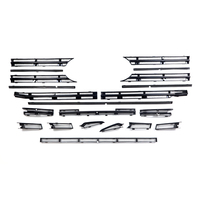 Grille de protection anti-insectes LC300 2022-2025, protection de radiateur, écran anti-insectes, kit complet sans perçage pour Toyota Land Cruiser