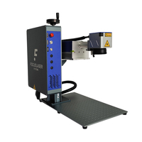Machine de gravure laser UV 5W pour métal, verre, plastique, cristal 3D - Prise en charge des formats DXF/PLT/BMP/AI, refroidissement par air