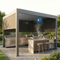 Pergola Bioclimatique Moderne en Aluminium pour Extérieur Magic Outdoor 3x3m 3x4m 3x5m 4x4m 5x3m 6x4m