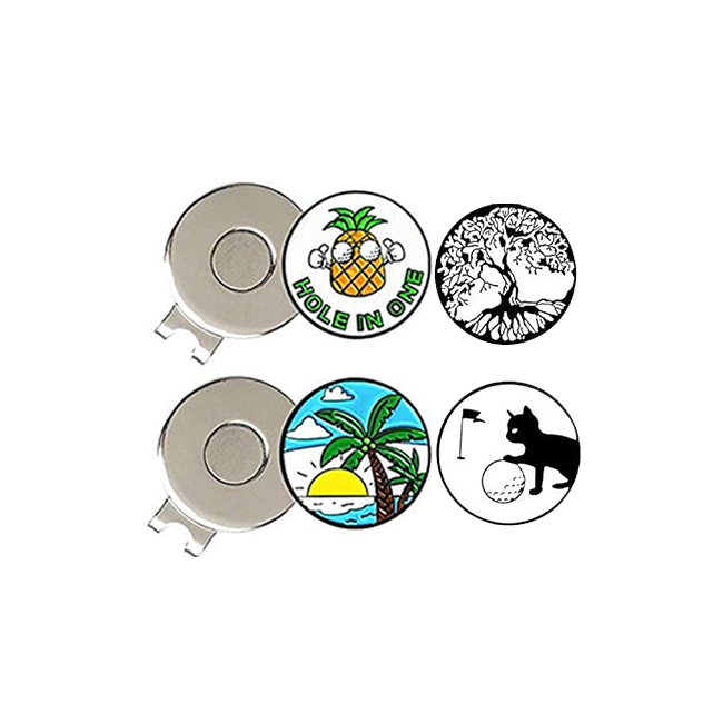 Зажим Для Гольфа Магнитный шаровой Маркер зажим для кепки для гольфа