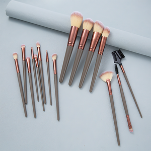 แป้งฝุ่นแบบเต็มชุด ชุดแปรงแต่งหน้า แปรงปัดแก้ม แปรงทาตาและจมูก แปรงขนนุ่ม แปรงรองพื้น อุปกรณ์เสริมความงาม - Product Image 6