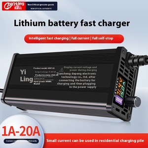 Cargador de Batería de <span class=keywords><strong>Litio</strong></span> Ajustable de 48V 60V 72V de <span class=keywords><strong>Carga</strong></span> Rápida 71.4V 67.2V 84V 73V 87.6V - Product Image 2