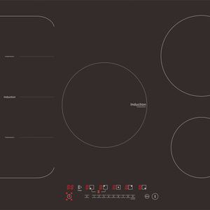 Placa de Inducción Eléctrica Integrada de 5 Quemadores Fabricada en China - Product Image 4