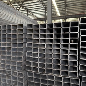<span class=keywords><strong>Tube</strong></span> rectangulaire en <span class=keywords><strong>acier</strong></span> doux noir, vente directe d'usine en Chine, 50x30 <span class=keywords><strong>100x50</strong></span> 200x100 S235JR S355J2H, section structurelle - Product Image 1