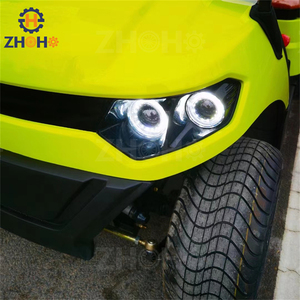 Nueva gran oferta, carrito de golf eléctrico de 2 asientos, Mini Club Car Pick up Sightseeing Go Kart - Product Image 5