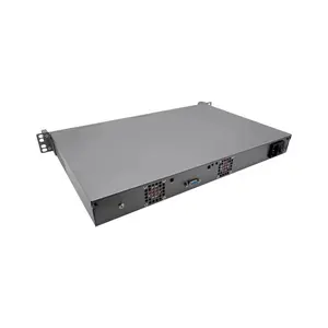 J4125 Router 6 Lan Port Rack 1U Chassis Firewall Barebone Pc Quad Core DDR4 6 Lan Firewall Barebone Pc Appliance Mini Server