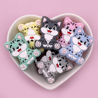 Perles en silicone de haute qualité Chang Long pour la fabrication de jouets de dentition pour bébés, de chaînes de sucettes, de pendentifs, de bijoux et de porte-stylos
