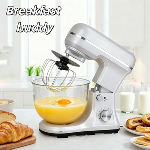 Macchina per il Pane Elettrica da Cucina 5.0L 120V Silenziosa in Acciaio Inossidabile per Uso Domestico, Piccolo Elettrodomestico per Impastare Alimenti - Product Image 5