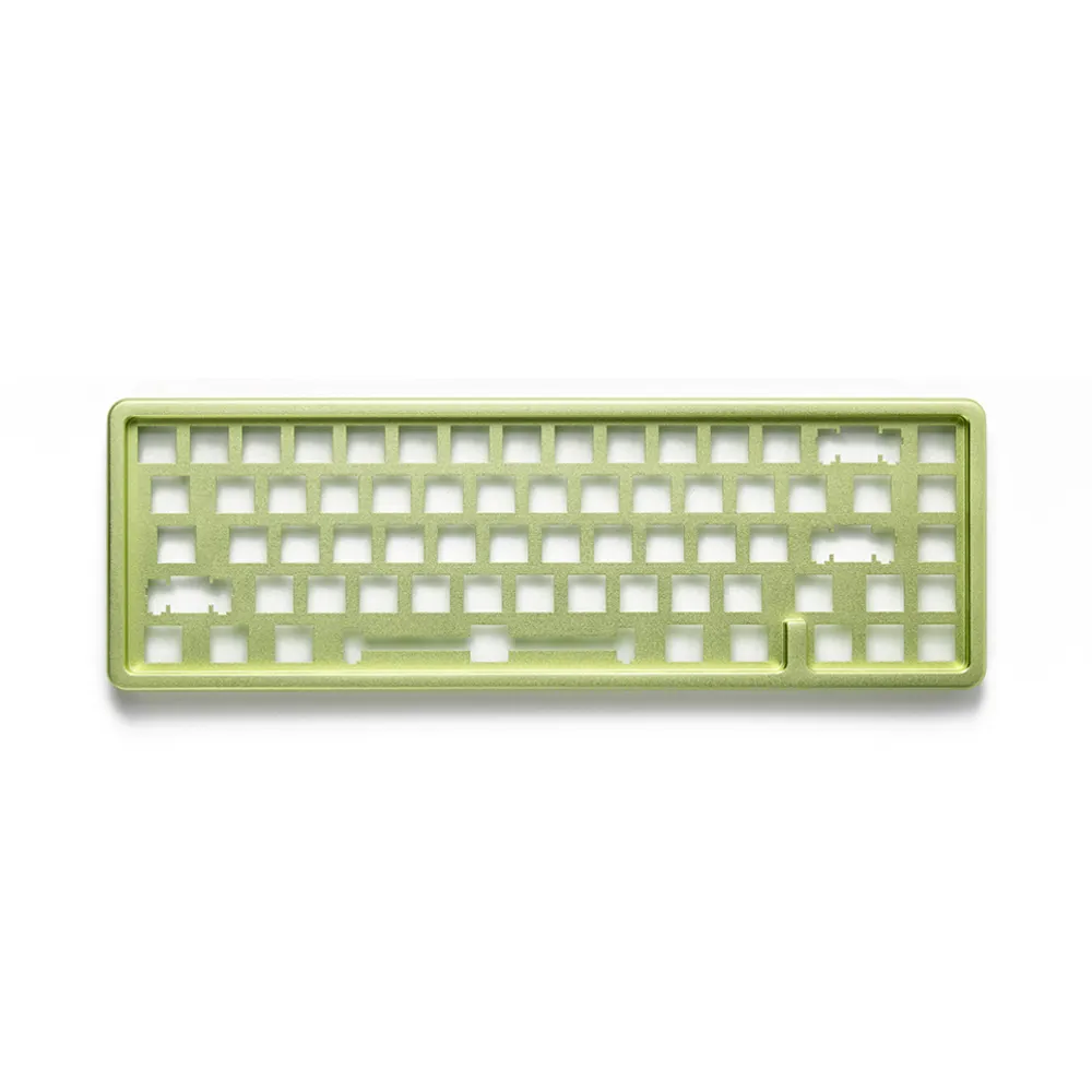 Kit clavier de jeu mécanique, 75% fonctionnel, en aluminium anodisé, pour relief personnalisée, CNC