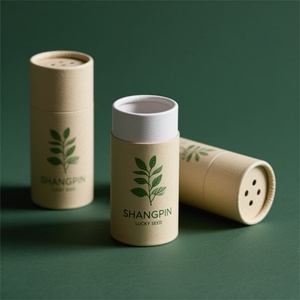 Conteneur cosmétique biodégradable de luxe, jouets sexuels, pots à bougies, boîtes cylindriques en carton, emballages en tube de papier pour cricket - Product Image 3