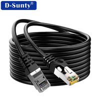 Cable de Red CAT6 SFTP a Precio de Fábrica, Cable de Conexión SFTP de 26AWG con Conector RJ45, Cable de Comunicación Ethernet de Cobre Puro para Internet
