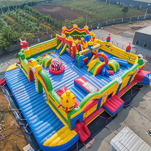 Château gonflable commercial de qualité supérieure avec toboggan, divers thèmes et styles variés, à vendre - Product Image 6