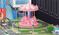 Conception personnalisée Offre Spéciale jeu de rôle maison ville voiture thème amusant aire de jeux pour enfants intérieur pour enfants parc d'attractions