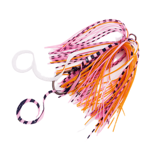 BuzzBait Assist Hook Silicone Rubber Skirt Trailer Replacement for Frog Bait Octopus <strong>Madai</strong> Squid <strong>Jigging</strong> Fishing Squid Lure - Product Image 4