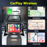 5 pouces IP67 étanche moto écran tactile détachable Android Carplay tableau de bord détachable Radio GPS pour motos