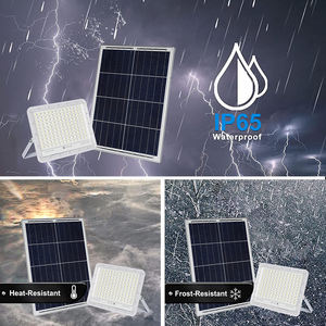 Lampe solaire à détecteur de mouvement Woli Lighting Abs Ip65 étanche pour extérieur 60 100 200 300 Watt Led projecteur solaire - Product Image 3