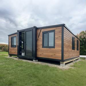 Maison conteneur modulaire extensible de luxe en acier de 40 pieds à <span class=keywords><strong>prix</strong></span> réduit pour usage hôtelier, design moderne, installation rapide, garantie 5 ans, <span class=keywords><strong>Maroc</strong></span> - Product Image 1