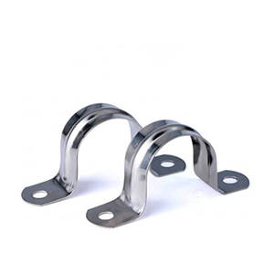 16 pouces Attache Enganche 4 M S Clam Plomeria D Ring Bracket Fabric Clamper Standoff Strap Hollow T Join <span class=keywords><strong>Montage</strong></span> Clips Clamp - Product Image 2
