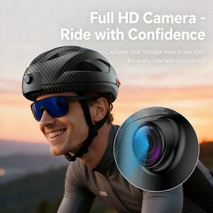 Casco Intelligente All-in-One per Ciclismo con Telecamera <span class=keywords><strong>e</strong></span> Altoparlanti, Registrazione FHD, Audio HIFI, Indicatori di Direzione Posteriori, 40 Ore di Autonomia - Product Image 1
