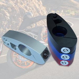 Verrouillage de guidon de moto en acier inoxydable usiné CNC Accessoire décoratif de sécurité Finition zinguée Construction standard DIN - Product Image 4