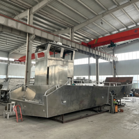 Meilleur Prix Soudage Complet 15m Petits Bateaux De Pêche En Aluminium Cabine Console Landing Craft River Barge à Vendre