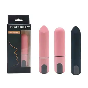 Wholesale 12 Speed Lipstick Vibrator Sex Toys Rechargeable Massager USB Mini Bullet Vibrator