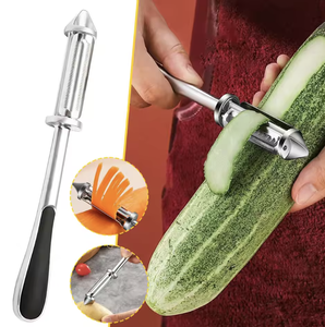 Pelador de Frutas y Verduras 3 en 1 al por Mayor, Accesorios de Cocina, Rallador de Patatas y Zanahorias - Product Image 1