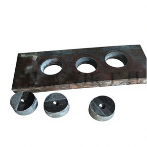 Máquina perforadora hidráulica CH-100A de 100T y 30MM de alta rigidez para chapa de acero, hierro angular, acero de canal y riel. - Product Image 3
