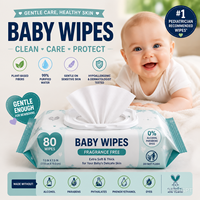 Fabricant de lingettes humides pour bébés, personnalisées OEM/sachet, aux ingrédients naturels, hypoallergéniques, sans alcool, en coton et papier, pour le soin de la peau